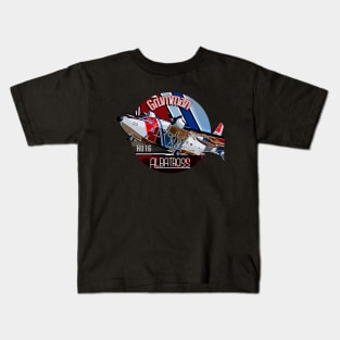 Grumman HU-16 Albatross Coast Guard Airplane Kids T-Shirt